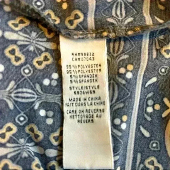 Boho Print PTP 18” Max Studio Midi Jersey Dress - Picture 8 of 8